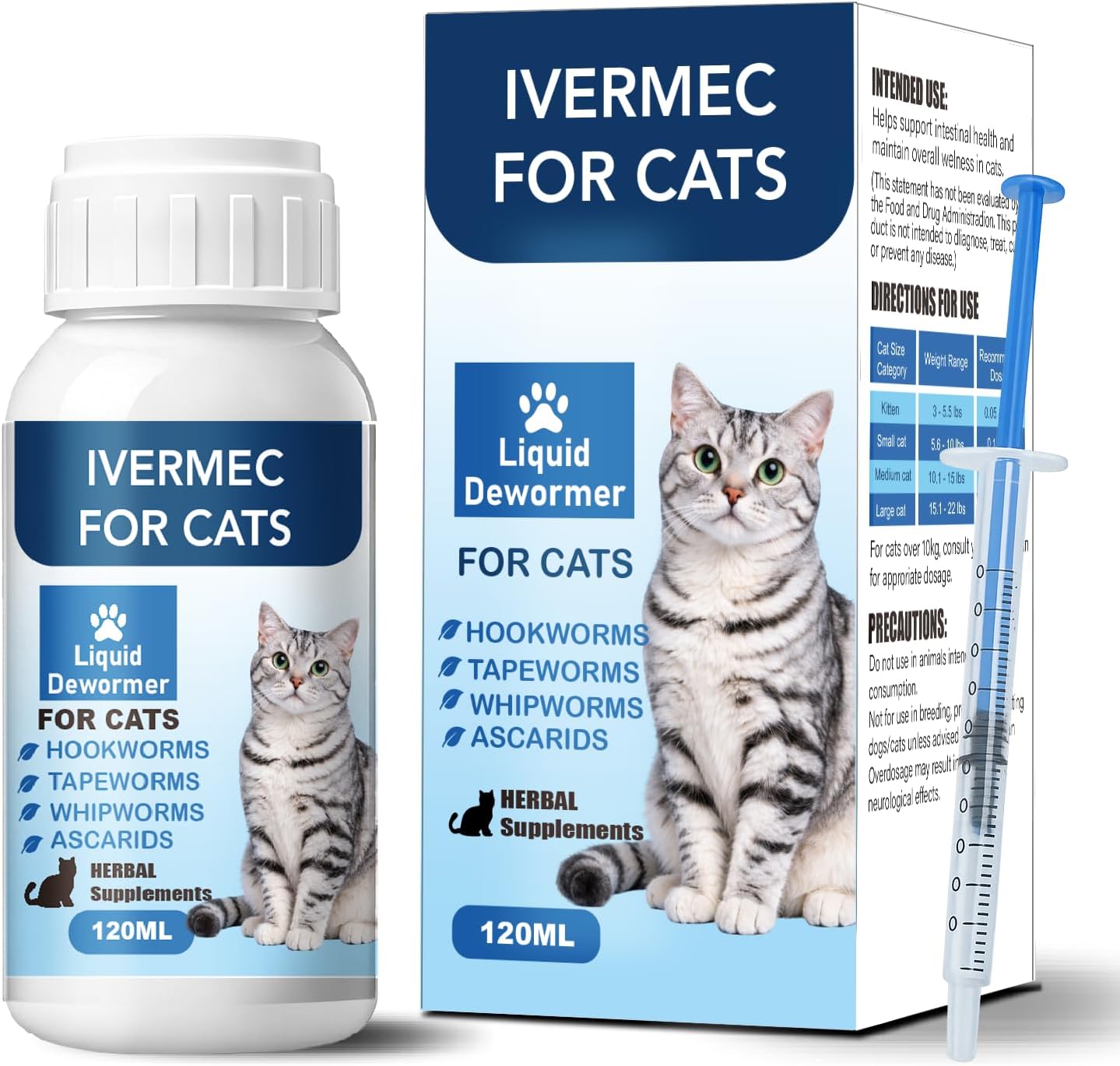 Dewormer Liquid for Cats