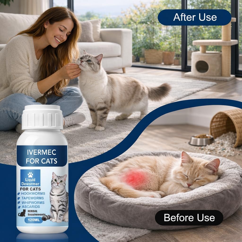 Dewormer Liquid for Cats